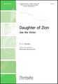 Daughter of Zion See the Victor SSA choral sheet music cover